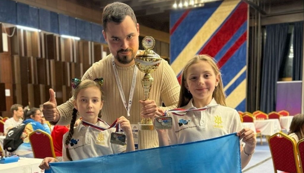 Збірна України серед дівчат віце-чемпіон світу з рапіду до 10 років